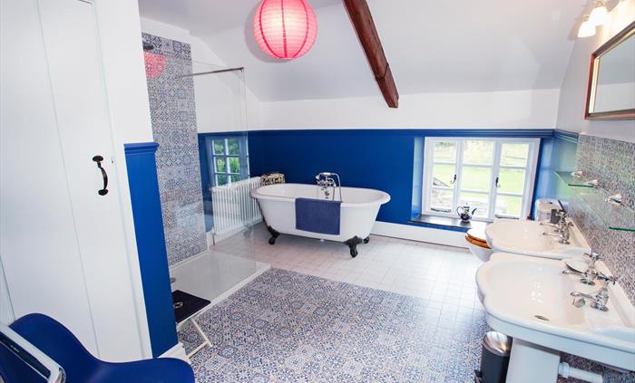 Tangier Blue Bathroom